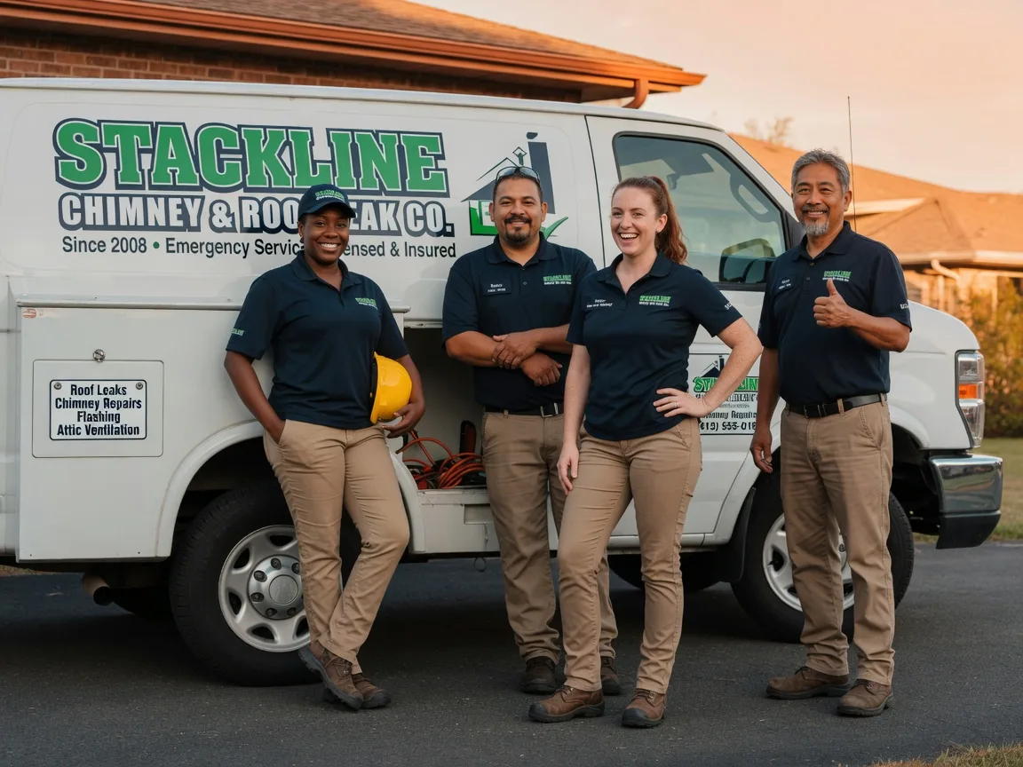 Chimney flashing repair company in Old Fort, TN